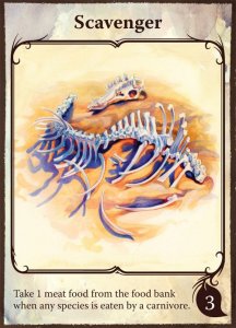 Evolution Scavenger Card