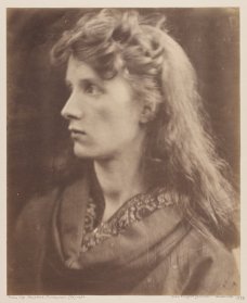 'Profile of the Mountain Nymph',  1870,  Julia Margaret Cameron,  The Royal Photographic Society Collection © National Media Museum,  Bradford / SSPL. Creative Commons BY-NC-SA