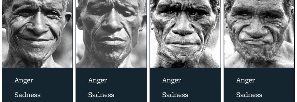 Charles Darwin facial expressions