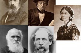 Charles Darwin and Alfred Tennyson