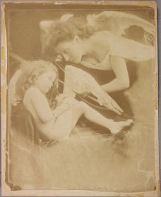 'Venus chiding Cupid and removing his wings: One of the Angel Series',  1874,  Julia Margaret Cameron,  The Royal Photographic Society Collection © National Media Museum,  Bradford / SSPL. Creative Commons BY-NC-SA